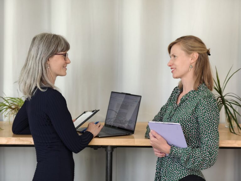 Lina Gerstmeyer und Anne Ursinus